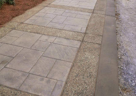 Stamped Concrete Is A Great Alternative To Pavers Escondido